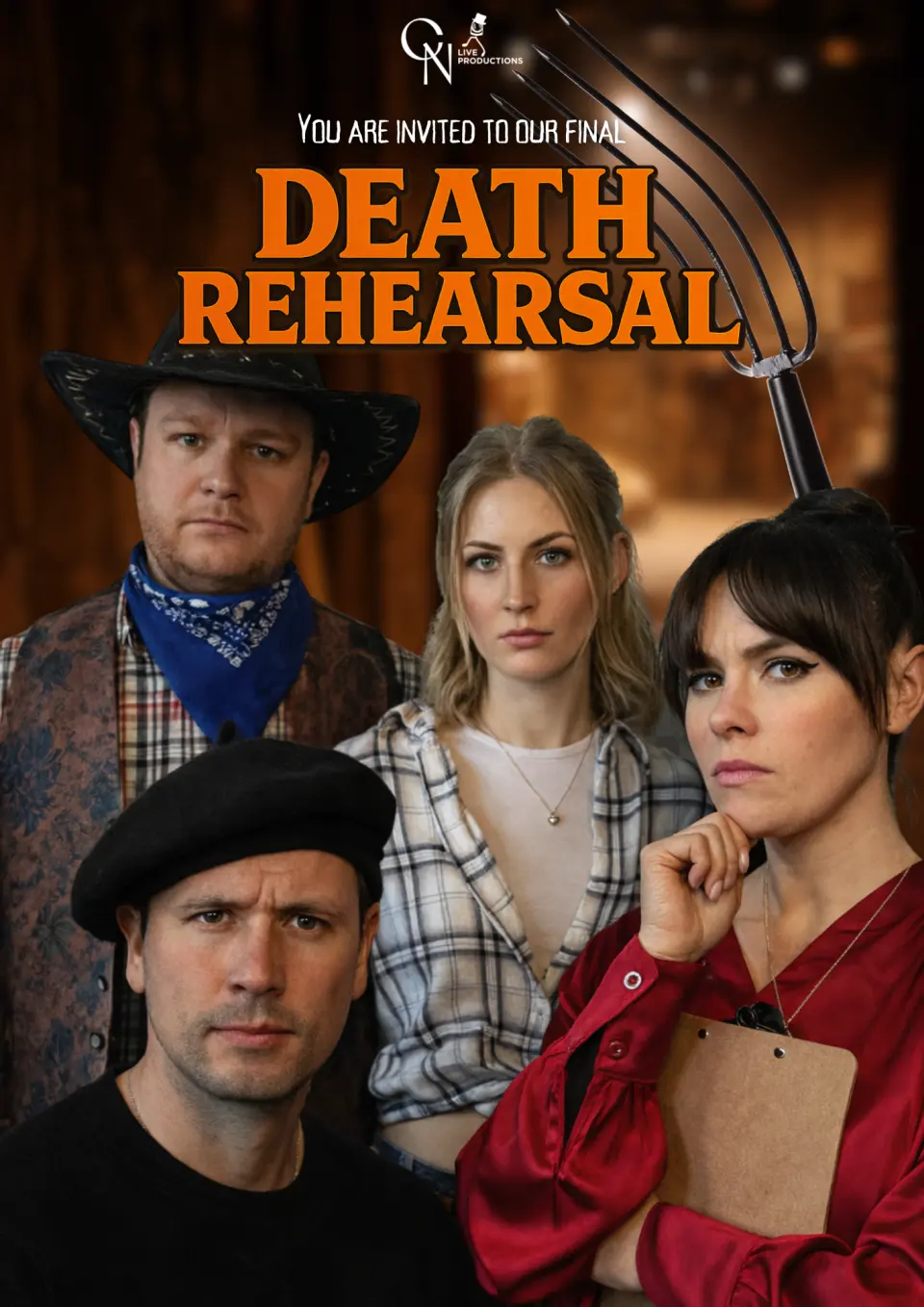Death Rehearsal show artwork